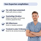 Von Fachleuten empfohlen — Kōji Peeling-Handtuch mit Silberionen
