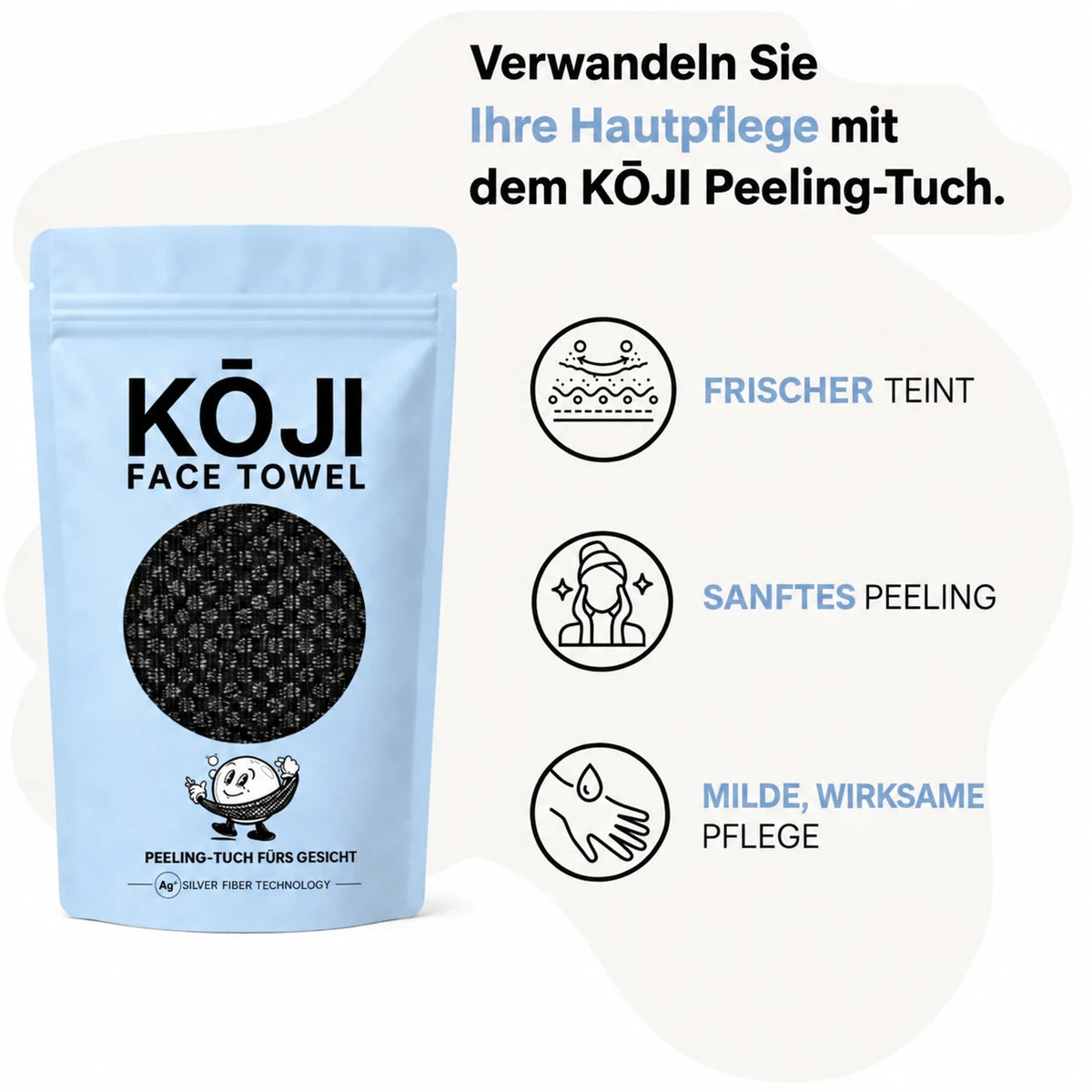 Drei Vorteile des Kōji Face Towel