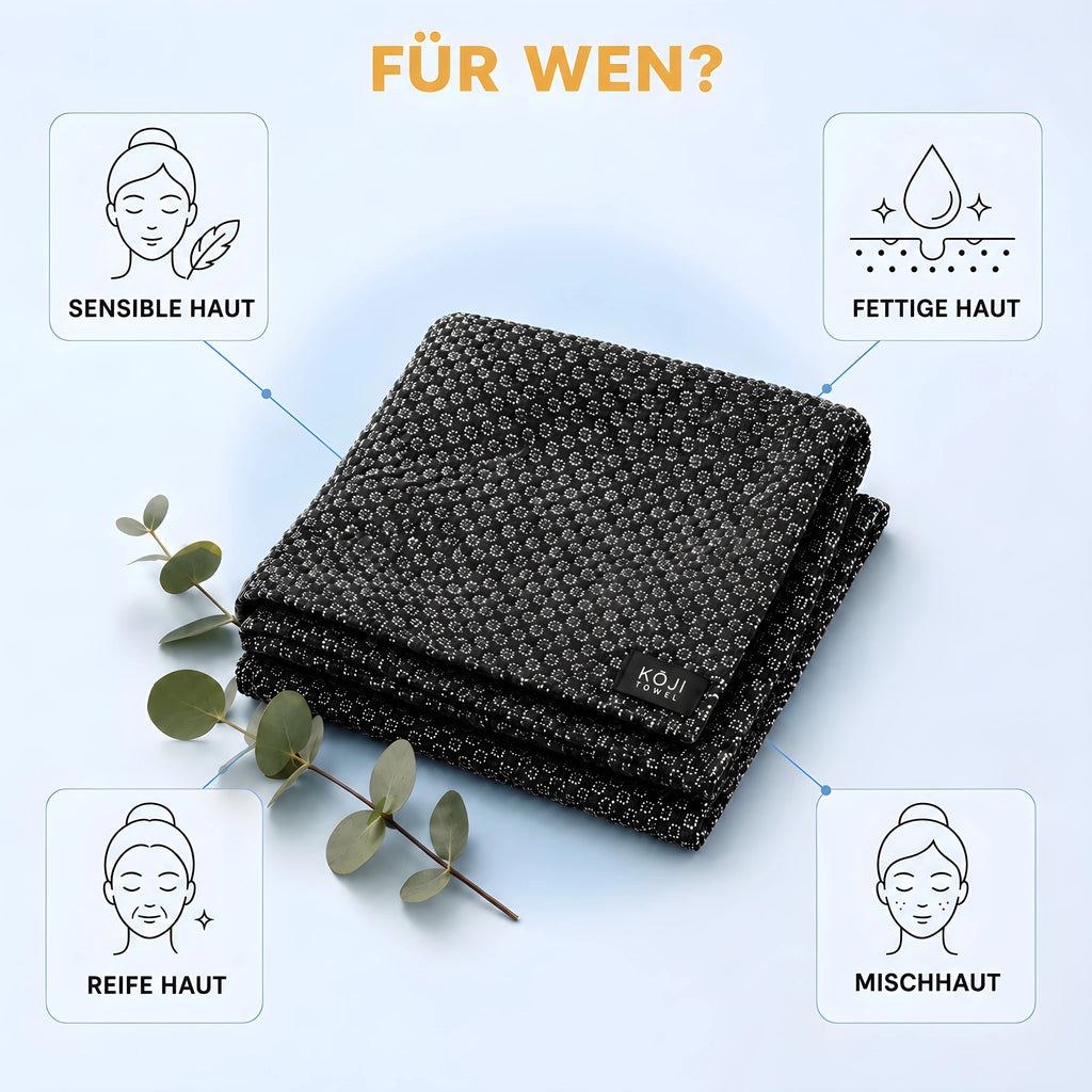 Für wen das Kōji Face Towel geeignet ist