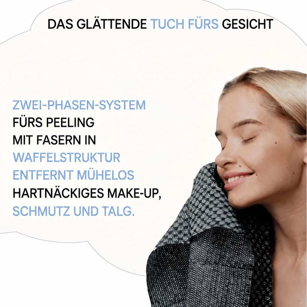 Zweistufiges Abschminken mit dem Kōji Face Towel